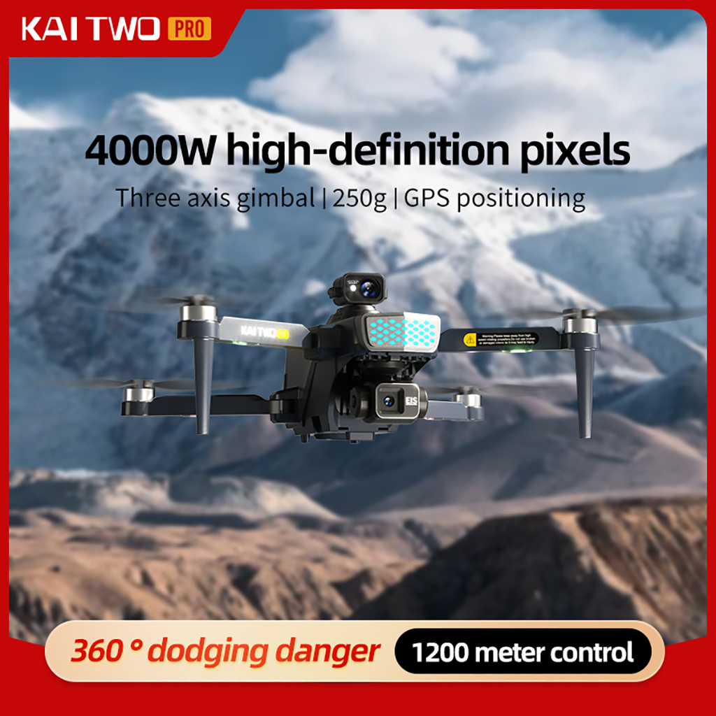 KAI TWO PRO GPS Drone 4K Profe - Rc Helicopter Electric reseña y precio