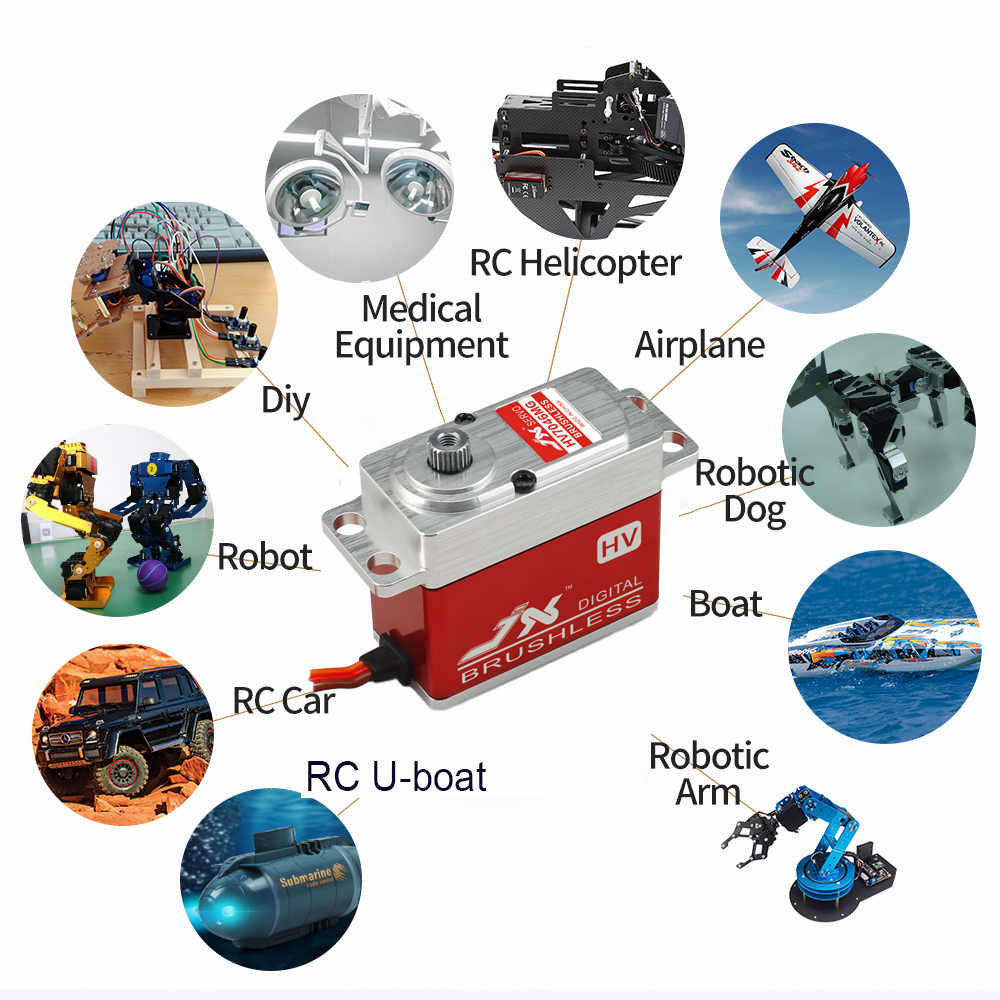 JX Servo BLS-HV7032/7046MG Bru - Rc Helicopter Large reseña y precio