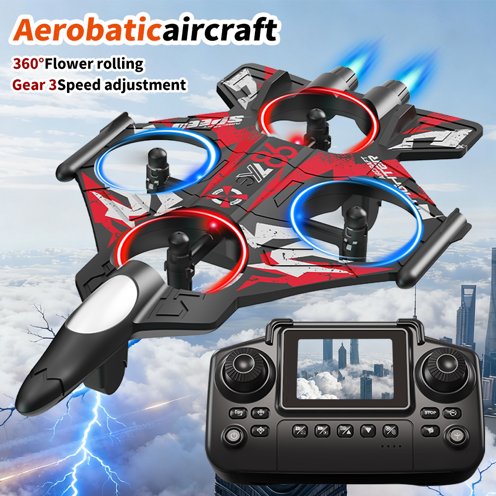 Fighter Jet Drone With Screen  - Rc Helicopter Electric reseña y precio