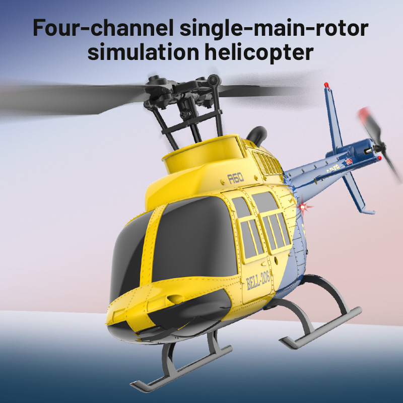 NEW A60 Rc Plane Helicopte 2.4 - Rc Helicopter Gyro reseña y precio