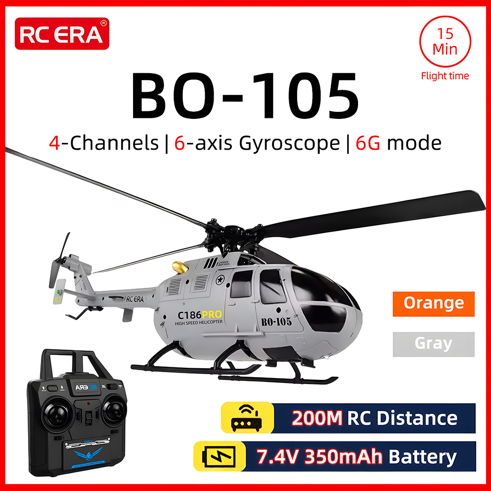 RC ERA BO-105 Helicopter 1:48  - Rc Helicopter Gyro reseña y precio
