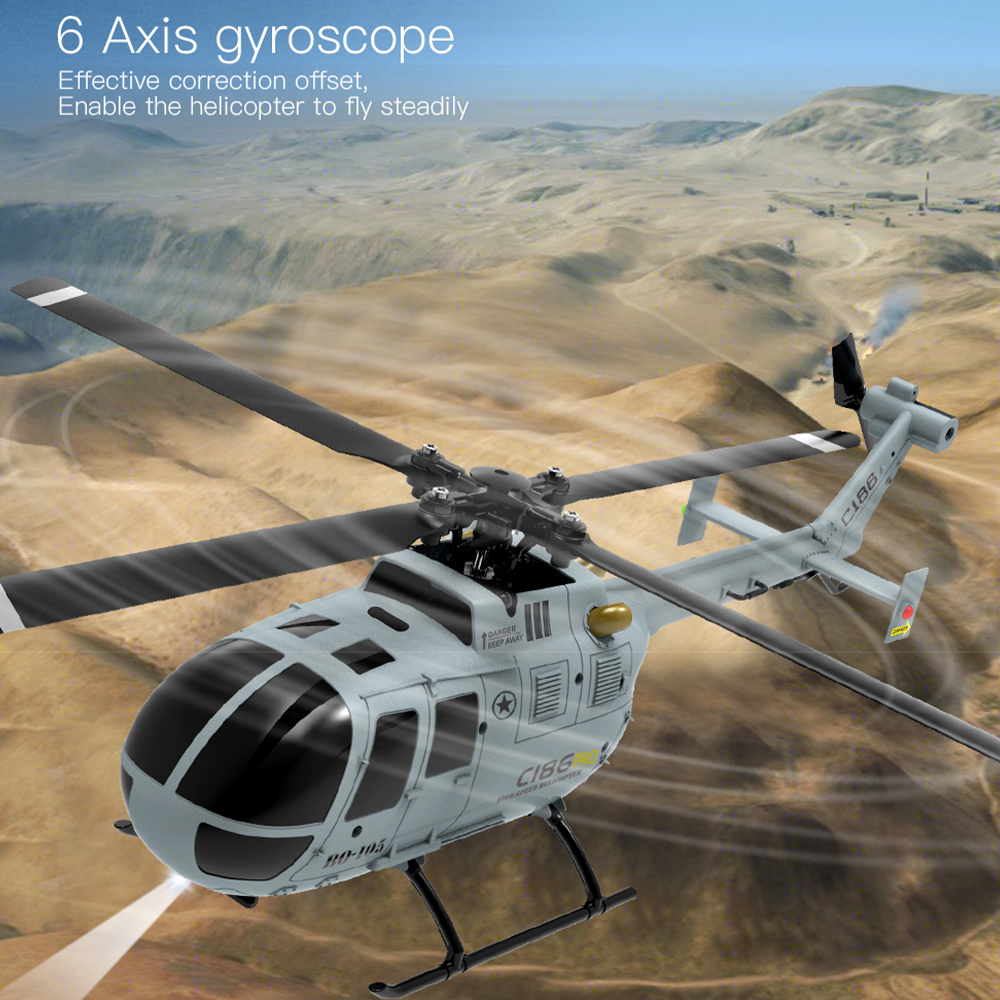 RC ERA BO-105 Helicopter 1:48  - Rc Helicopter Gyro reseña y precio