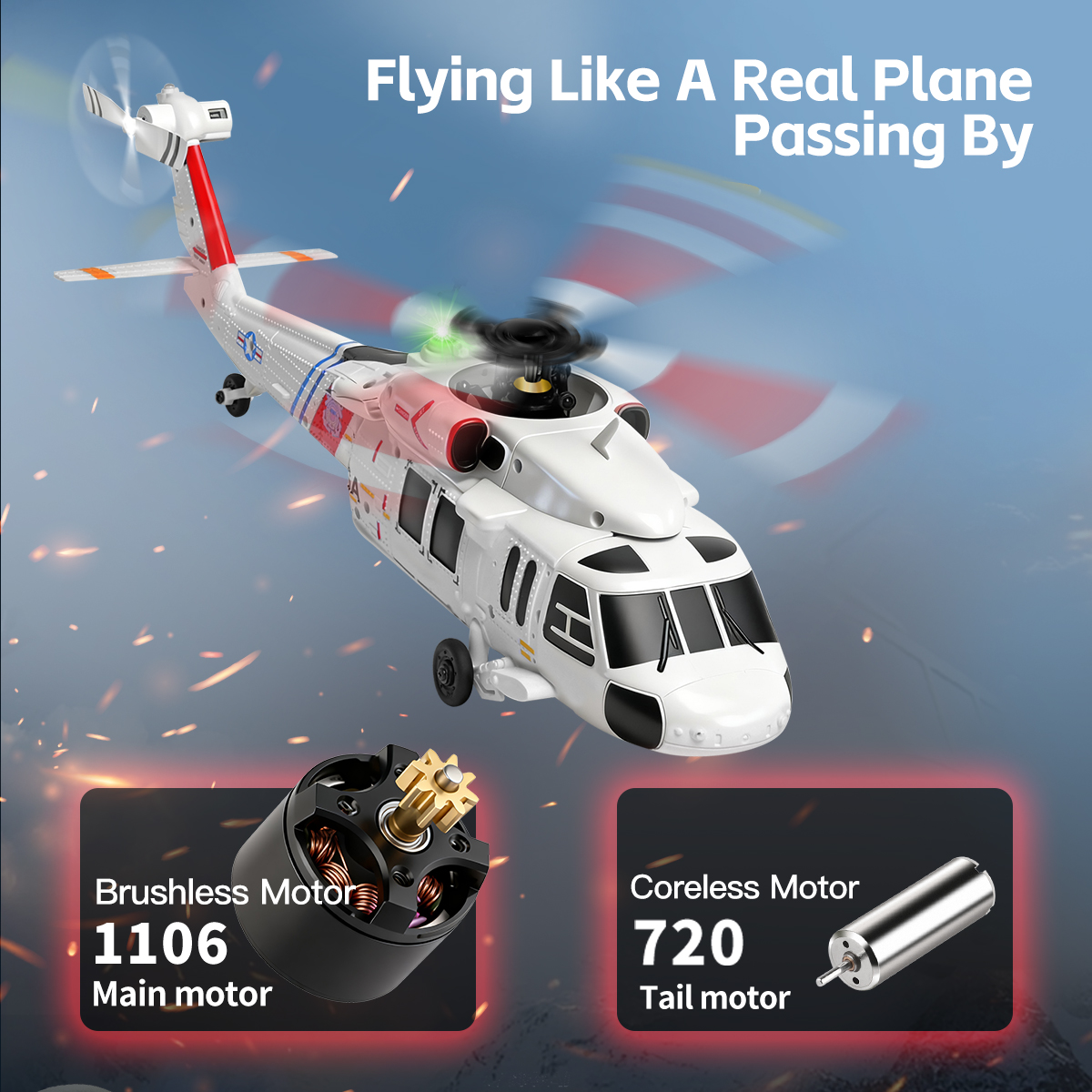 WLtoys K170 K270 UH-60L Brushl - Rc Helicopter Gyro reseña y precio