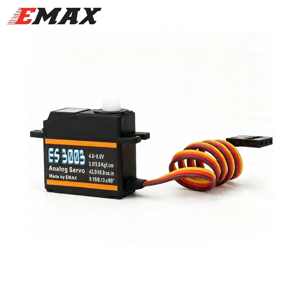 8pcs/lot Emax ES3003 4.8V-6.0V - Rc Helicopter Servo reseña y precio