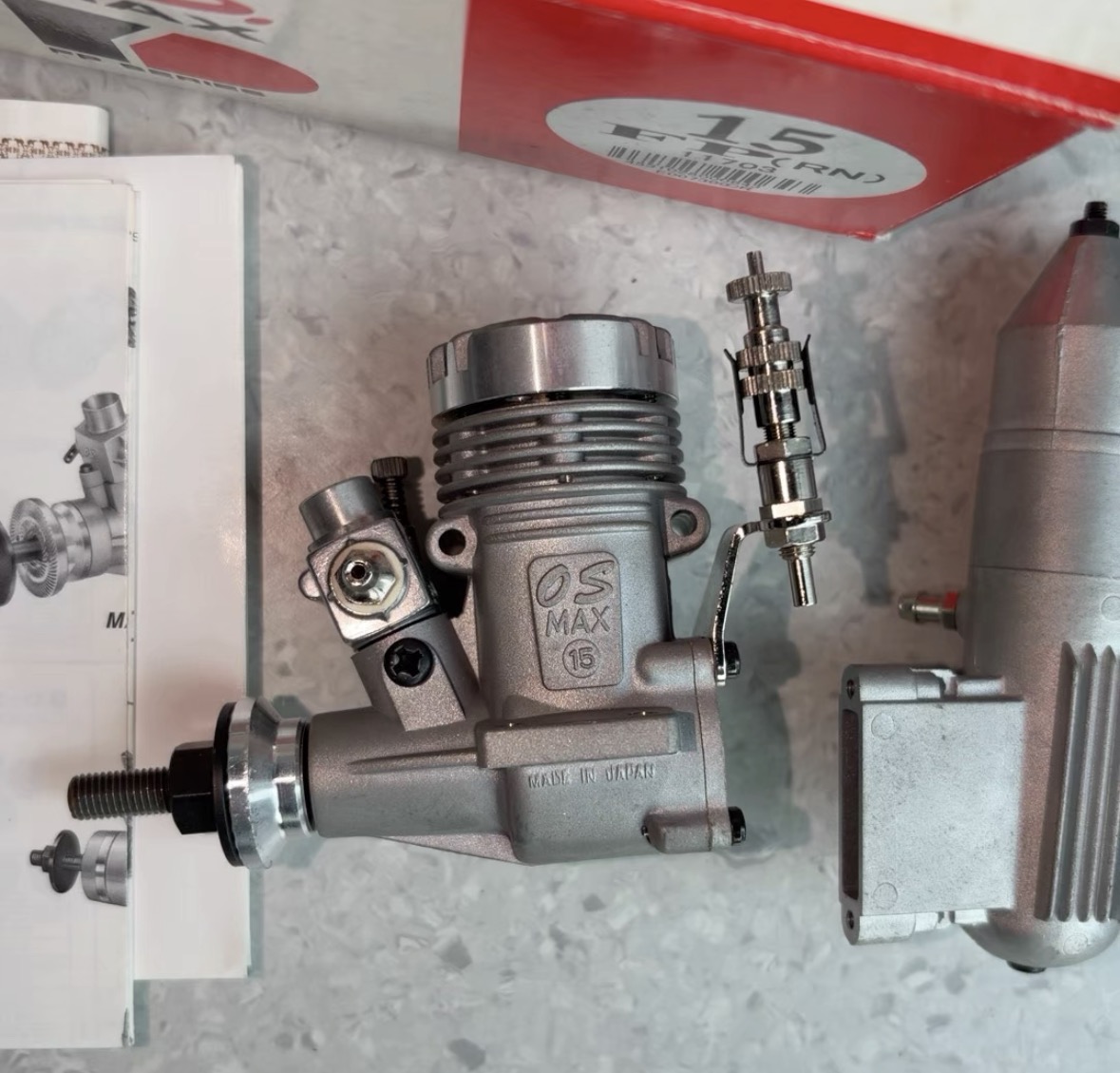 Japan NEW O.S. Engine MAX-15 F - Rc Helicopter Nitro reseña y precio