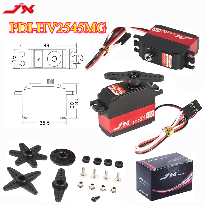 JX PDI-HV2545MG 4.5KG Coreless - Rc Helicopter Gyro reseña y precio