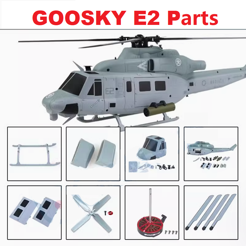 Spare Parts For GOOSKY E2 UH-1 - Rc Helicopter Blade reseña y precio