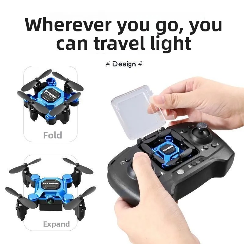 Mini Folding Mosquito Drone wi - Rc Helicopter Electric reseña y precio