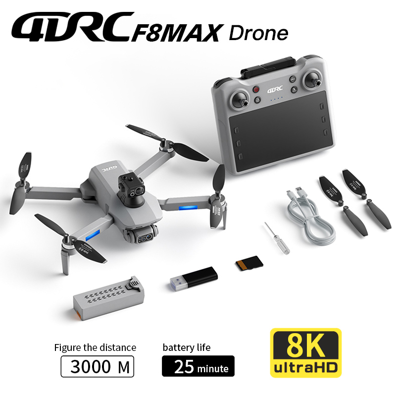 F8 MAX GPS Drone Professional  - Rc Helicopter Electric reseña y precio