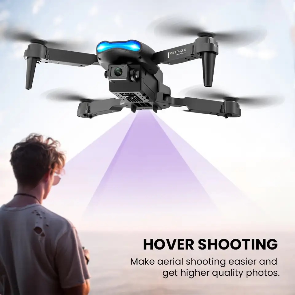 New Mini drone E99 4K WIFI HD  - Rc Helicopter Gas reseña y precio