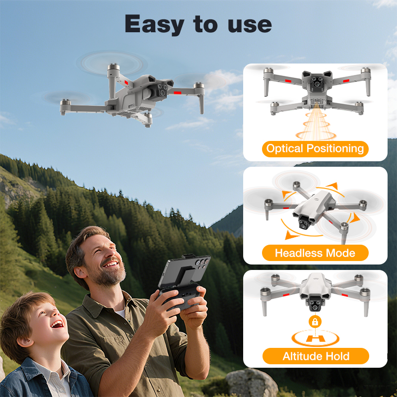 NEW Hot L017 Pro Drone Brushle - Rc Helicopter Electric reseña y precio