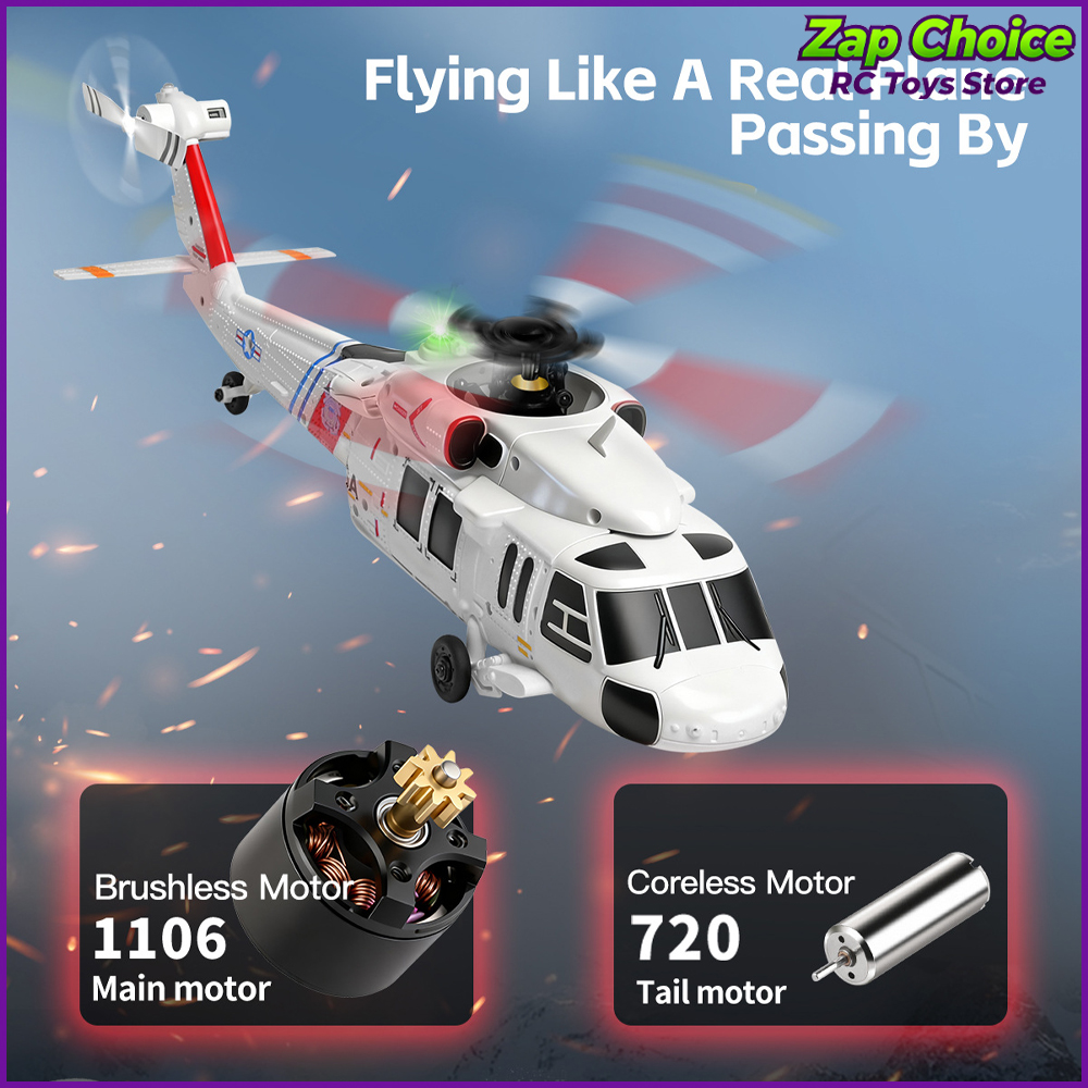 Wltoys K270 Black Hawk UH-60L  - Rc Helicopter Gyro reseña y precio