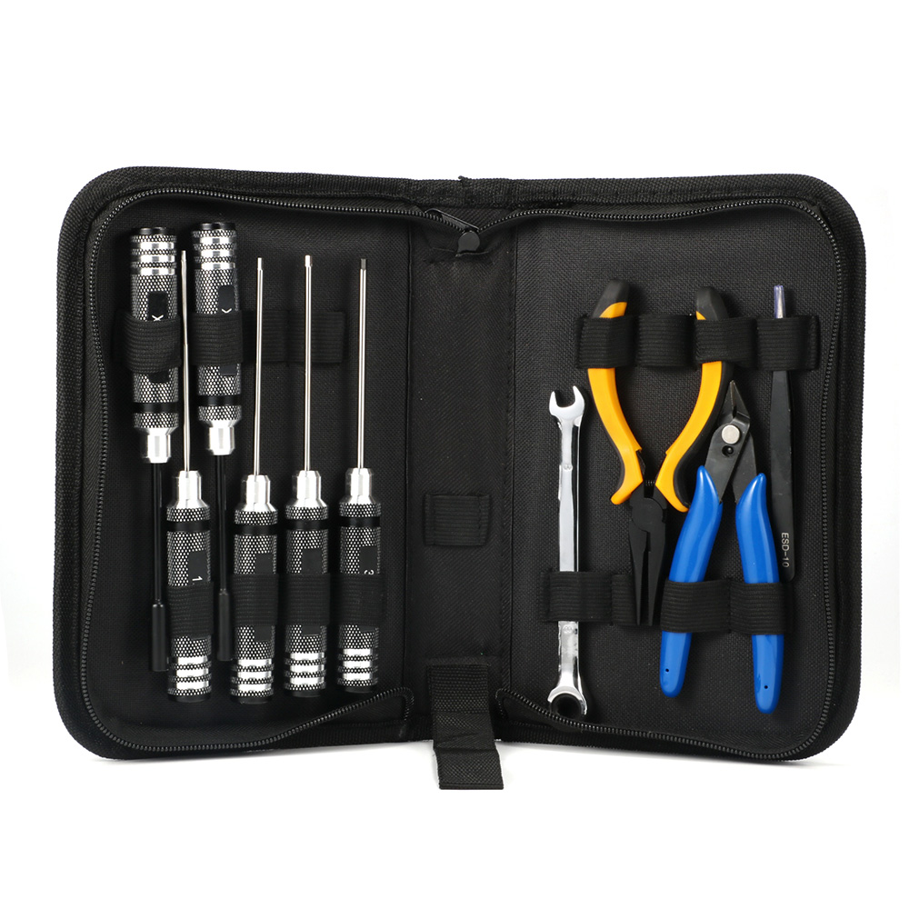 10PCS 10in1 FPV Drone RC Tool  - Rc Helicopter Tool Kit reseña y precio